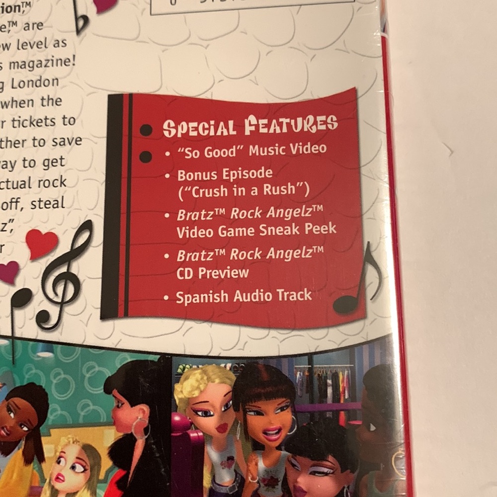 Bratz Rock Angelz DVD 2005 - New and Sealed - Picture 5 of 7